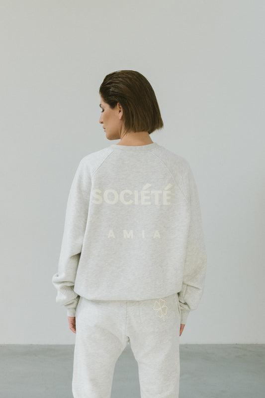 AMIA Société Jogger - Grey Melange